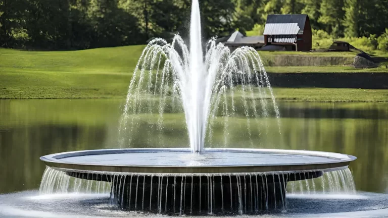 Best Stainless Steel 1 HP Floating Lake Fountain