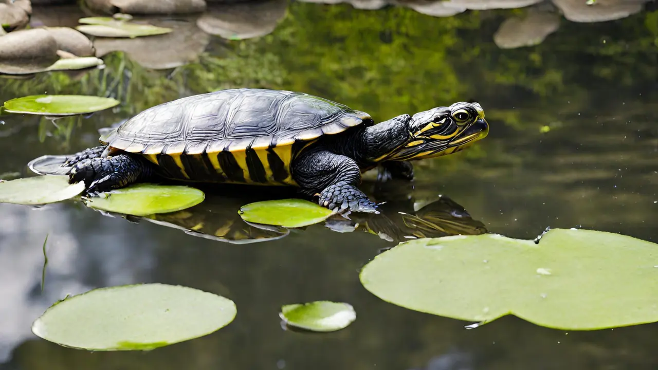 Pet Aquatic Turtles and Outdoor Ponds