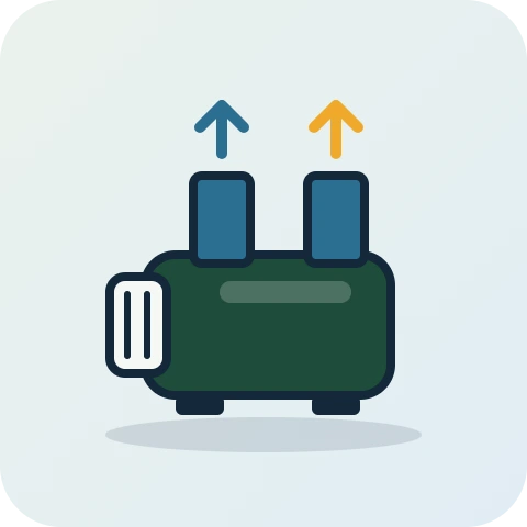Illustration of a pond pump with two outlets